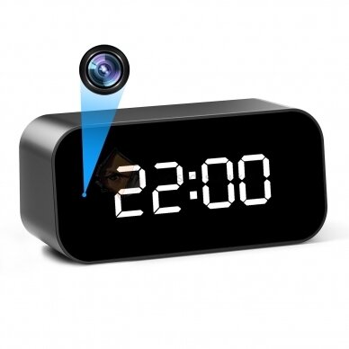 4K WIFI  camera clock 3